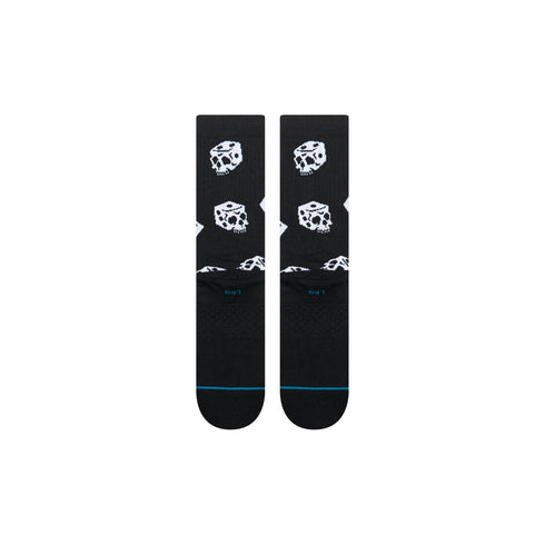 Stance Die Up Crew Socks - Black - Streetart.fr