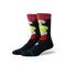 Stance Down The Chimney Crew Socks - Black - Streetart.fr
