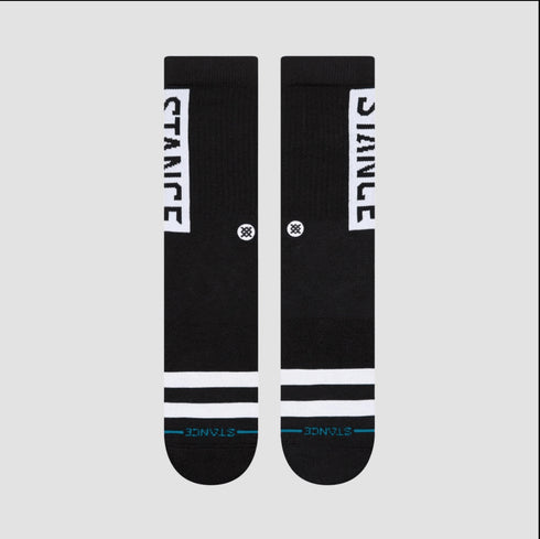 Stance Og Crew Socks - Black - Streetart.fr