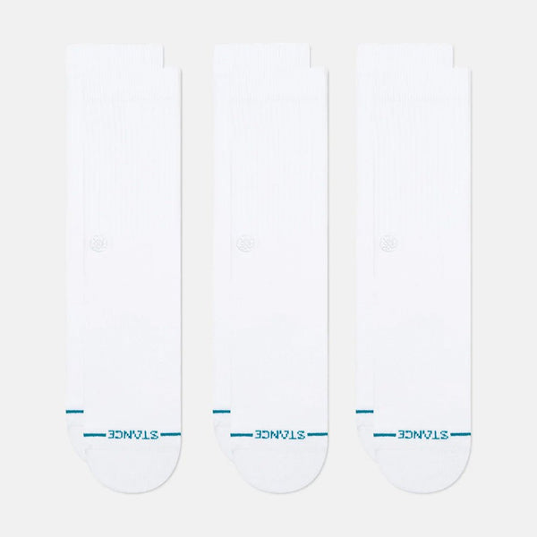 Stance Og Crew Socks - White - Streetart.fr