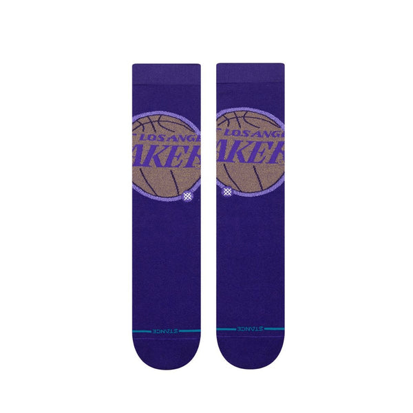 Stance Posterize Socks L.A Lakers - Purple - Streetart.fr
