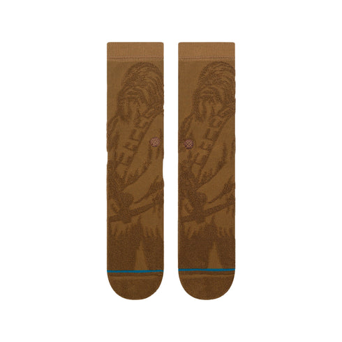 Stance Reverse Chewie Crew Sock - Tobacco - Streetart.fr