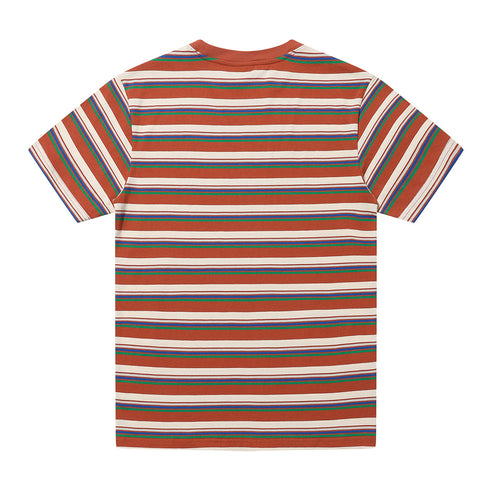 Helas Classic Stripe T-Shirt - Brown