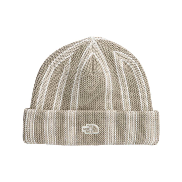 The North Face Explore Beanie - Flax / Linen / Vintage White - Streetart.fr