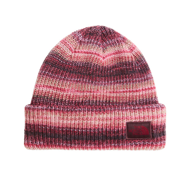 The North Face Salty Bae Lined Beanie - Burgundy Crush - Streetart.fr