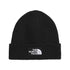 The North Face Tnf Logo Box Cuffed Beanie - Tnf Black - Streetart.fr