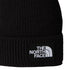 The North Face Tnf Logo Box Cuffed Beanie - Tnf Black - Streetart.fr