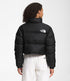 The North Face W' Nuptse Short Jacket - Tnf Black / Tnf Black - Streetart.fr