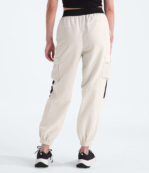The North Face W Tnf Hmlyn Track - White Dune / Tnf Black - Streetart.fr