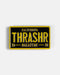 Thrasher Pin License Plate Val - Streetart.fr