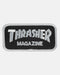 Thrasher Skate Goat Logo Patch Black Grey - Streetart.fr