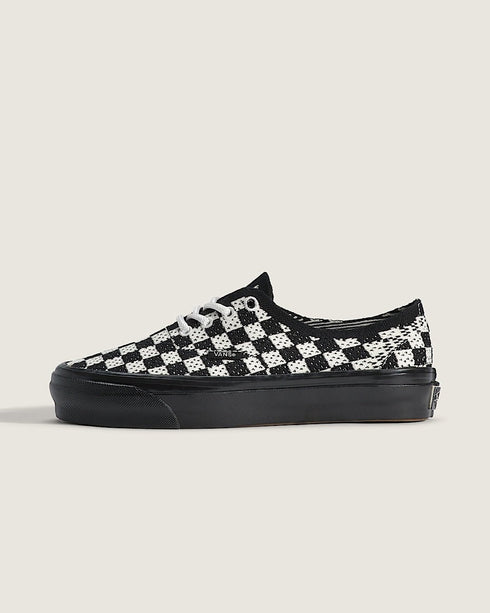 Vans Lx Authentic 44 Ek Punk - Check Black / Marshmallow - Streetart.fr