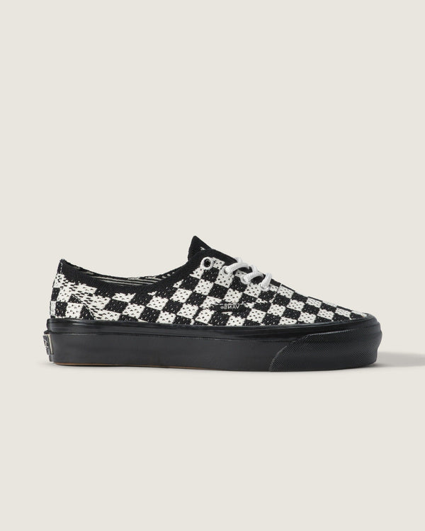 Vans Lx Authentic 44 Ek Punk - Check Black / Marshmallow - Streetart.fr
