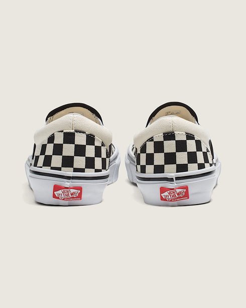 Vans Skate Slip-On Pro (Cherckerboard) - Black / Off White - Streetart.fr