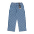 Vans Wm Mened Chek Denim Loose Crop Pant Check Denim Stone - Streetart.fr