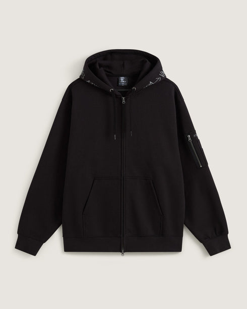 Vans X Atiba Cargo Hoodie - Black - Streetart.fr
