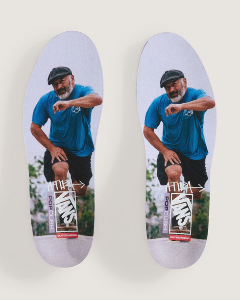 Vans X Atiba Skate Half Cab Atiba - Light Gray - Streetart.fr