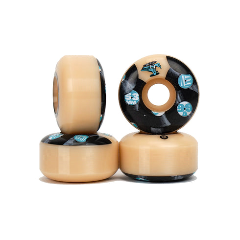 Bonjour Urethane Wheels Vynil Serie - Blue - 99A 53Mm