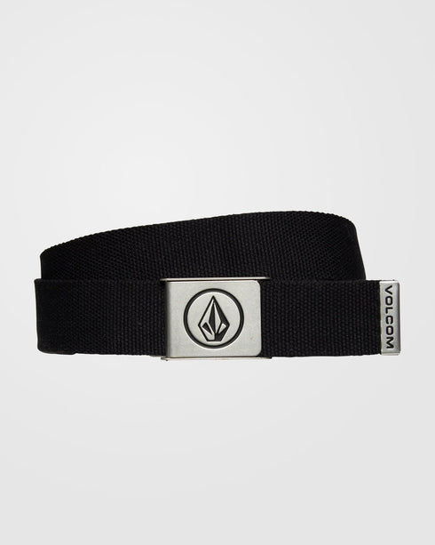 Volcom Circle Web Belt - Black - Streetart.fr