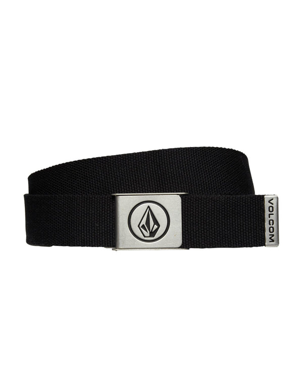 Volcom Circle Web Belt - Black - Streetart.fr