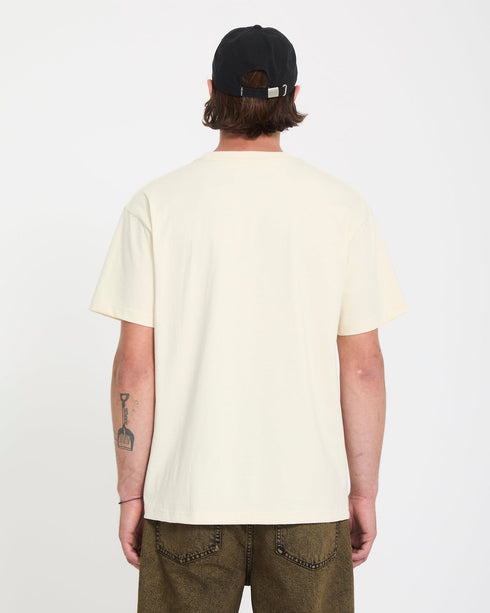 Volcom Fa Mickey Mason 1 Sst - Dirty White - Streetart.fr