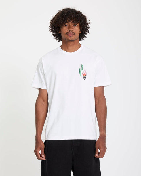 Volcom Fa Mickey Mason 2 Sst - White - Streetart.fr