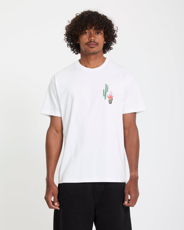 Volcom Fa Mickey Mason 2 Sst - White - Streetart.fr
