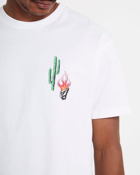 Volcom Fa Mickey Mason 2 Sst - White - Streetart.fr