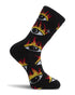 Volcom Fa Ozzy Eye Sock - Black - Streetart.fr