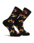 Volcom Fa Ozzy Eye Sock - Black - Streetart.fr