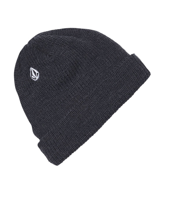 Volcom Full Stone Beanie - Charcoal Heather - Streetart.fr