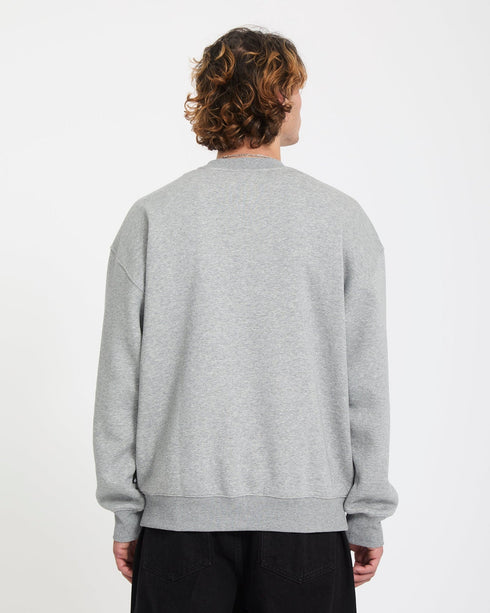 Volcom Rockout Crew - Heather Grey - Streetart.fr