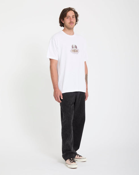 Volcom Sunster Lse Sst - White - Streetart.fr