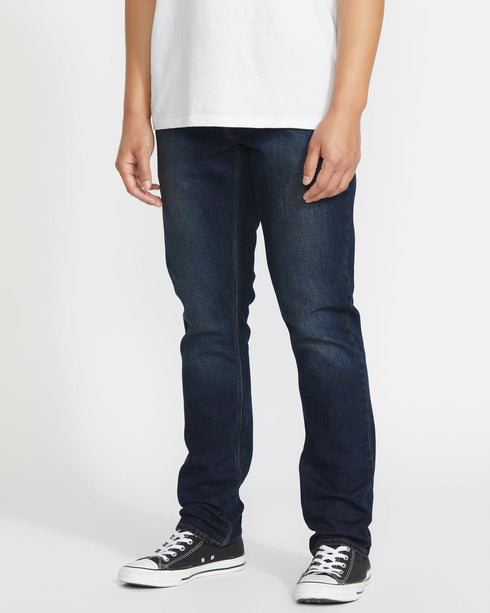 Volcom Vorta Denim Pant - New Vintage Blue - Streetart.fr