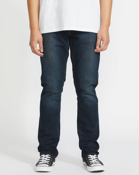 Volcom Vorta Denim Pant - New Vintage Blue - Streetart.fr
