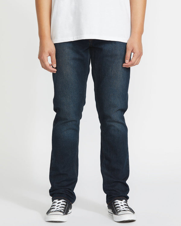 Volcom Vorta Denim Pant - New Vintage Blue - Streetart.fr