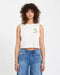Volcom Womens Fa Mickey Mason Tank - Off White - Streetart.fr