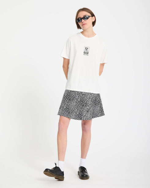 Volcom Womens Rawly Skirt Dress - Black White - Streetart.fr