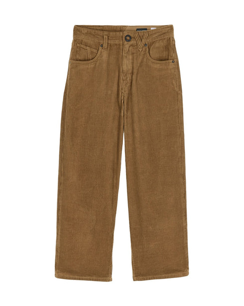 Volcom Youth Billow Cord Pant - Ermine - Streetart.fr