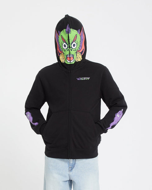 Volcom Youth Fa Ben Sanair Full Zip Zip - Black - Streetart.fr