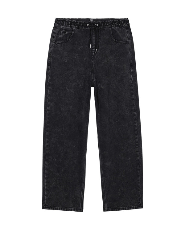Volcom Youth Freay Loose Ew Denim Pant - Blackity Black - Streetart.fr