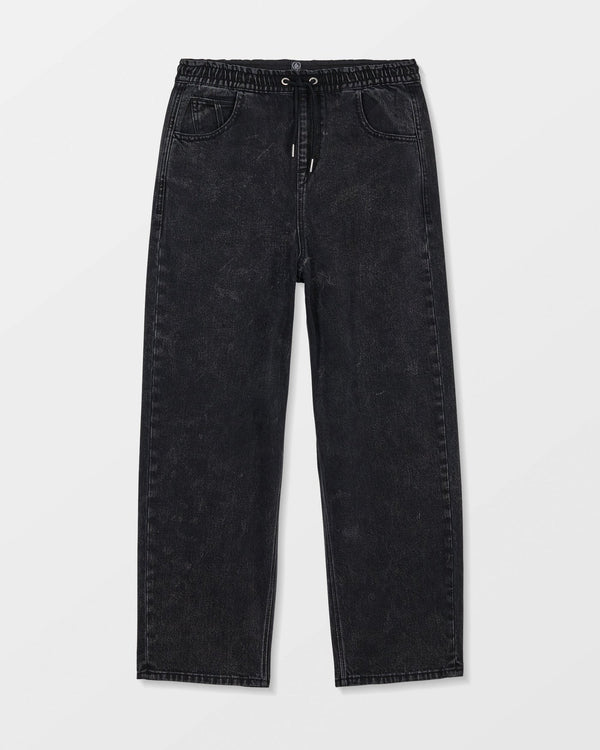 Volcom Youth Freazy Loose Ew Denim - Blackity Black - Streetart.fr