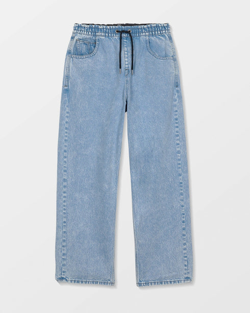 Volcom Youth Freazy Loose Ew Denim - Pale Aqua - Streetart.fr