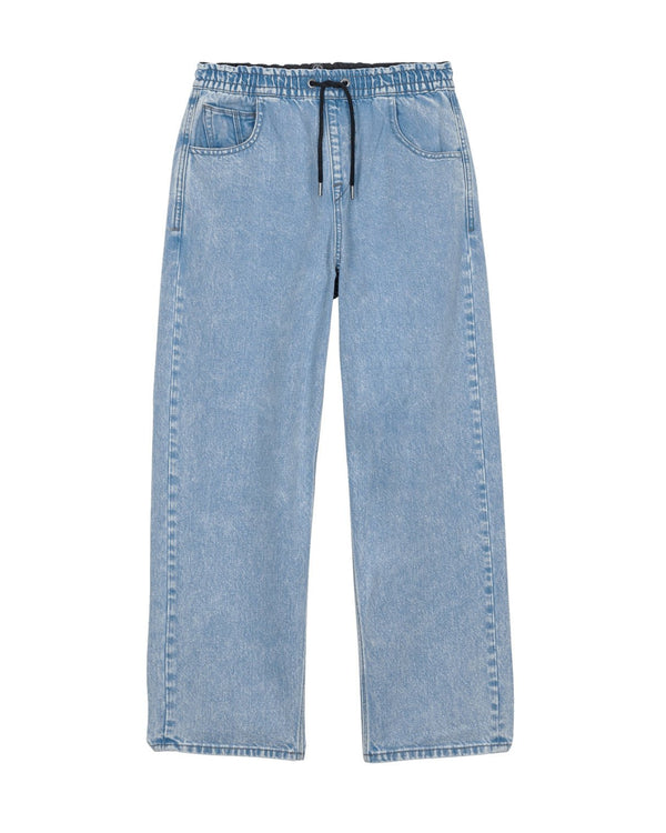 Volcom Youth Freazy Loose Ew Denim Pant - Pale Aqua - Streetart.fr