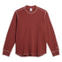 Polar Dylan Ls Tee - Wine / White — t-shirt manches longues Polar Skate Co.