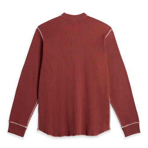 Polar Dylan Ls Tee - Wine / White — vue 2