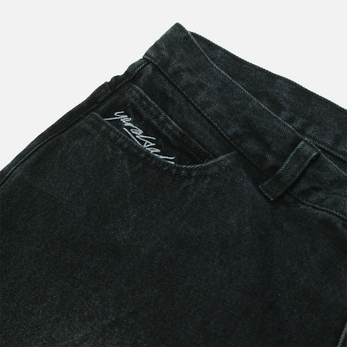 Yardsale Faded Carpenter Phantasy Jeans - Black - Streetart.fr