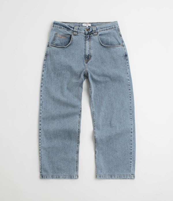 Yardsale Ivory Slub Jeans - Light Denim - Streetart.fr
