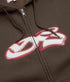 Yardsale Spray Hoodie - Brown - Streetart.fr