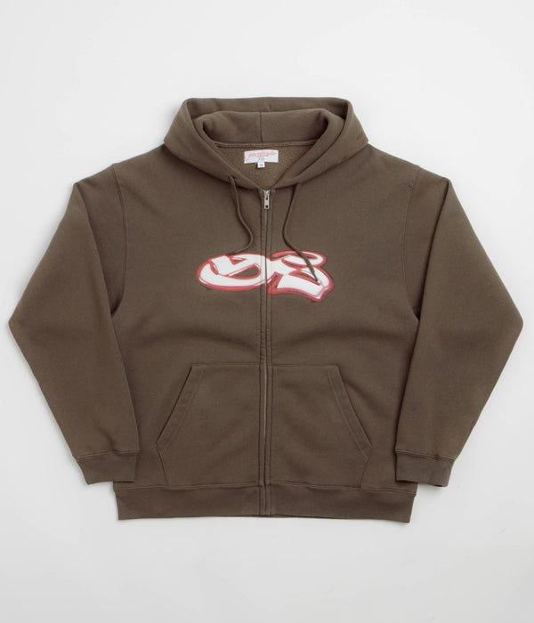 Yardsale Spray Hoodie - Brown - Streetart.fr